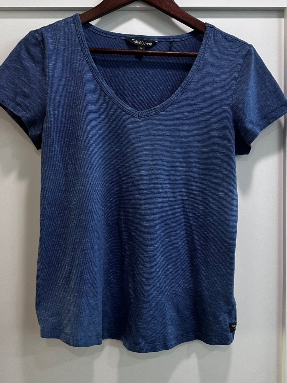 Toad&Co Marley II Cornflower Blue Short Sleeve Tee Medium